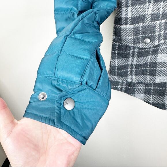 Toad & Co Breckinridge Parka Women's Size XS Plaid Quilted Zip Puffer Jacket - Picture 7 of 13